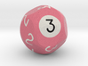 d3 Pool Ball Dice (1-3 five times) 3d printed 