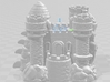 Castle Grayskull 6mm terrain wargames epic scale 3d printed 