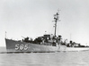 Nameplate USS Daniel A. Joy DE-585 3d printed Rudderow-class destroyer escort USS Daniel A. Joy DE-585.