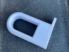 Rivian R1T Compatible Compressor Door Thumb Lock 3d printed Side view of assembled lock