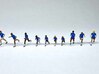 N Scale Runners in Shorts 3d printed 