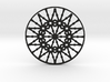 Bulbs Wheel Pendant 3d printed 