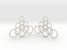 Ringy Earrings 3d printed 