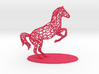 Voronoi Rearing Horse 3d printed 