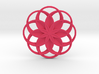 Lotus Flower Pendant 3d printed 