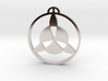 Strethall Essex Crop Circle Pendant 3d printed 