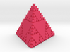 Inverse Sierpinski Tetrahedron Level 3 3d printed 