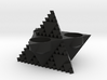 Inverse tetrahedron tlight holder 3d printed 