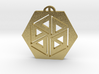 Froxfield  Wiltshire Crop Circle Pendant 3d printed 