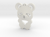 baby panda pendant 3d printed 