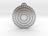 Windmill Hill  Wiltshire Crop Circle Pendant 3d printed 