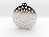 Martinsell Hill Wiltshire Crop Circle Pendant 3d printed 