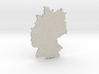 Germany Heightmap 3d printed 
