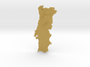 Portugal Heightmap 3d printed 