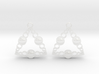 Earrings 3d printed 