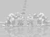 Zooat 6mm Infantry miniature models set Epic scifi 3d printed 