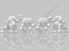 Zooat 6mm Infantry 4 miniature models set Epic wh 3d printed 