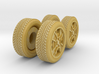 Earthrise Bluestreak Wheels & Tires Combo 3d printed 