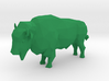 Low-Poly Bison 3d printed 