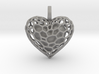 Inner Heart Pendant 3d printed 