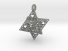 Sierpinski Merkaba Pendant 3d printed 