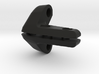 Porsche sunvisor clips -65 -66 -67 round axel 3d printed 