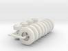 1/50th wheels and tires for Fruehauf M15 tlr 3d printed 
