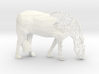 Semiwire Low Poly Grazing Horse 3d printed 
