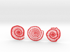 Foraminifera Coasters 3d printed 