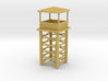 Wooden Watch Tower 1/160 3d printed 