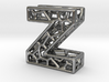 Bionic Necklace Pendant Design - Letter Z 3d printed 