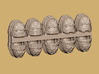 Mesoamerican Pauldrons I - Mixed Sprue x20 3d printed 