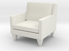 1:24 Contemporary Club Chair 3d printed 