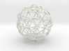 Nested Icosahedron in Dodecahedron in Icosidodecah 3d printed 