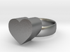 heart ring size 11 3d printed 