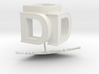 DDD 3D Logo 3d printed 