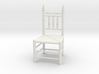 1:24 Pilgrim's Chair 3d printed 