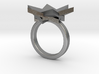 Six Points Flower Ring S 3d printed 