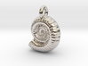 Ammonite Earing/Pendant  3d printed 