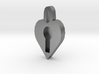 lock heart pendant more printable 3d printed 