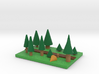Pine Forest 3d printed 