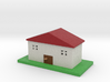 house model  smaller 3d printed 
