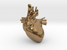 Anatomical Heart Hanger Pendant 3d printed 