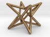 Octahedron Star Earring 3d printed 