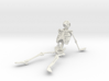 Skeleton stargazer 3d printed 