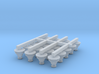 N Scale Coligny Lamps: Pack of 20 3d printed 