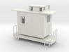 55n9 13ft 4 wheeled caboose car - Round roof 3d printed 