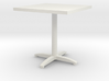 square bistro table 3d printed 