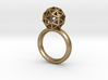 Geodesic Dome Ring size 7.5 3d printed 