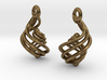 Passionate Fire Earrings 3d printed 